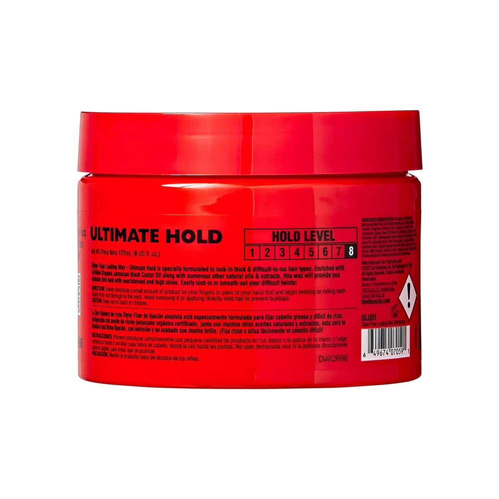 Red by Kiss Styler Fixer Locking Gel 6oz #SLU01 Ultimate Hold - Image 3