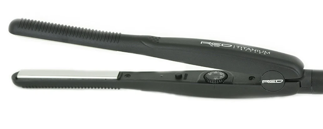 Red by Kiss Titanium Styler 1/2" Flat Iron #FITS050 - Image 2