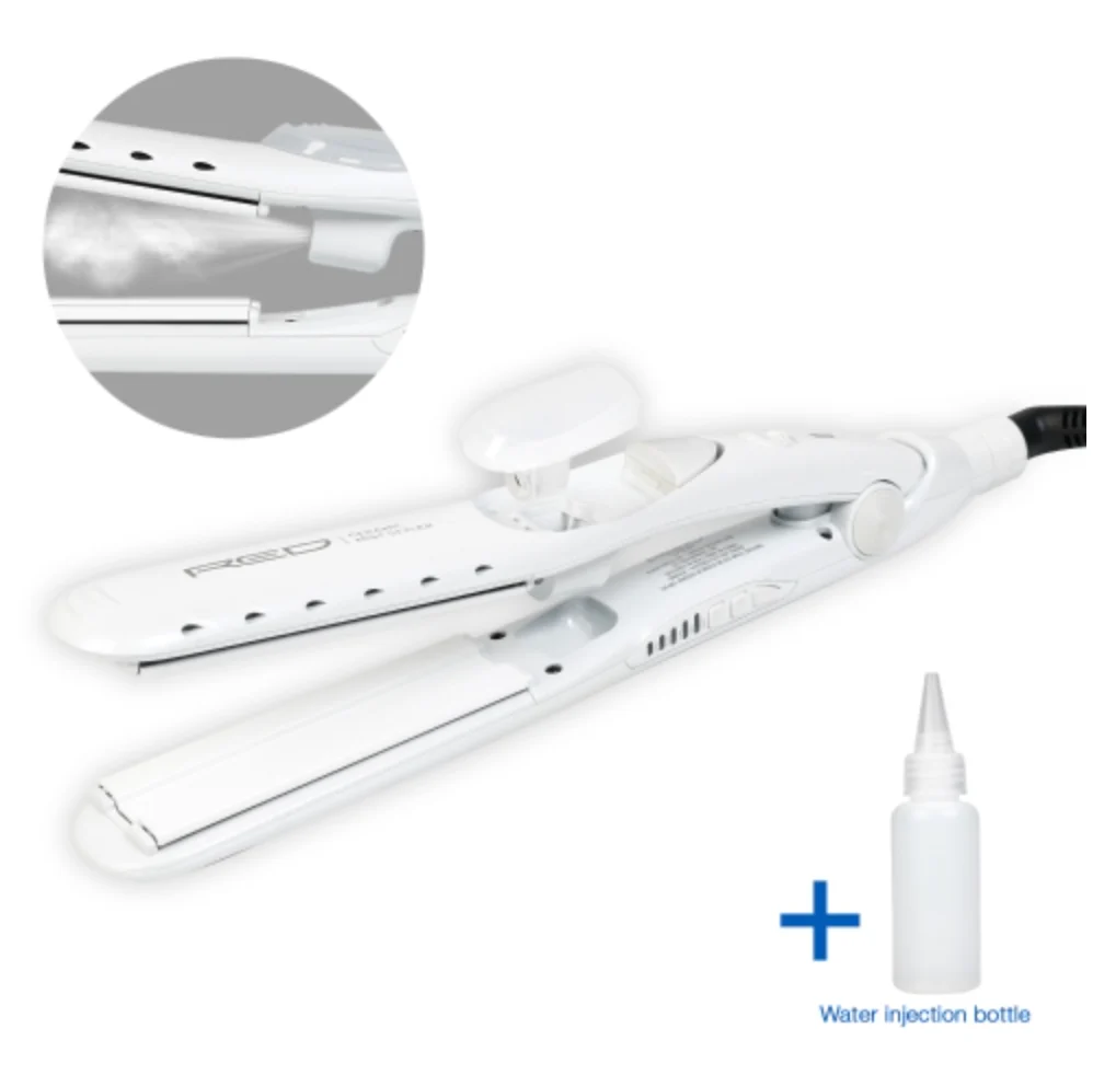 Red by Kiss Ulatrasonic Ceramic Styler Flat Iron Mist 1 1/4" #FIM125 - Image 2