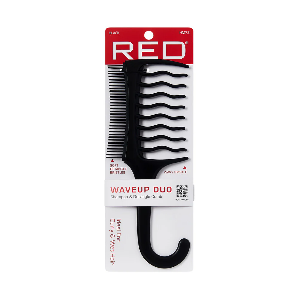 Red by Kiss Waveup Duo Shampoo & Detangle Comb - Image 2