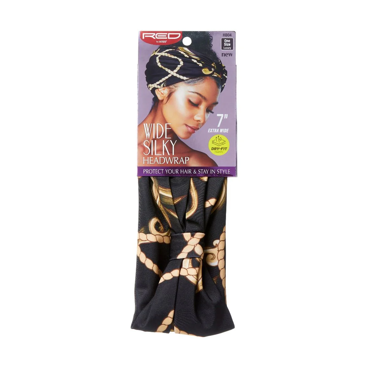Red by Kiss Wide Silky Headwrap #HB04 Luxury