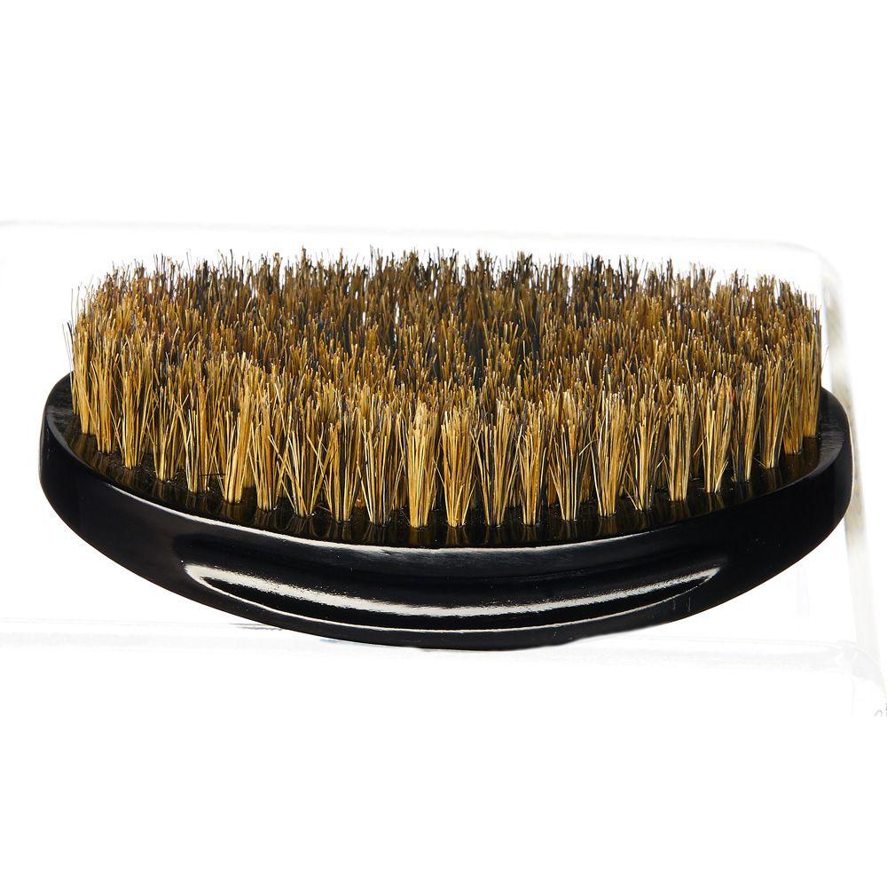 RED Premium 360 Power Wave Brush X Bow Wow - Medium Soft Palm #BR14(BORP01) - Image 6