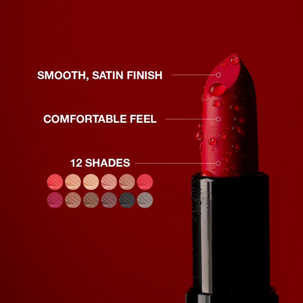 RUBY KISS NEW YORK PROFESSIONAL Richly Pigmented Satin Lipstick - Image 15