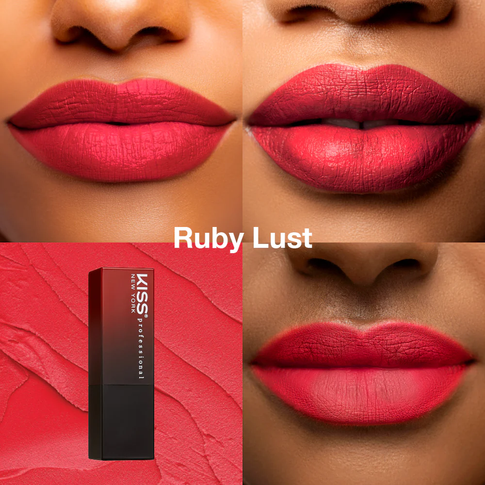 RUBY KISS NEW YORK PROFESSIONAL Richly Pigmented Satin Lipstick - Image 8