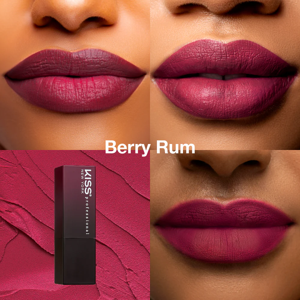 RUBY KISS NEW YORK PROFESSIONAL Richly Pigmented Satin Lipstick - Image 9