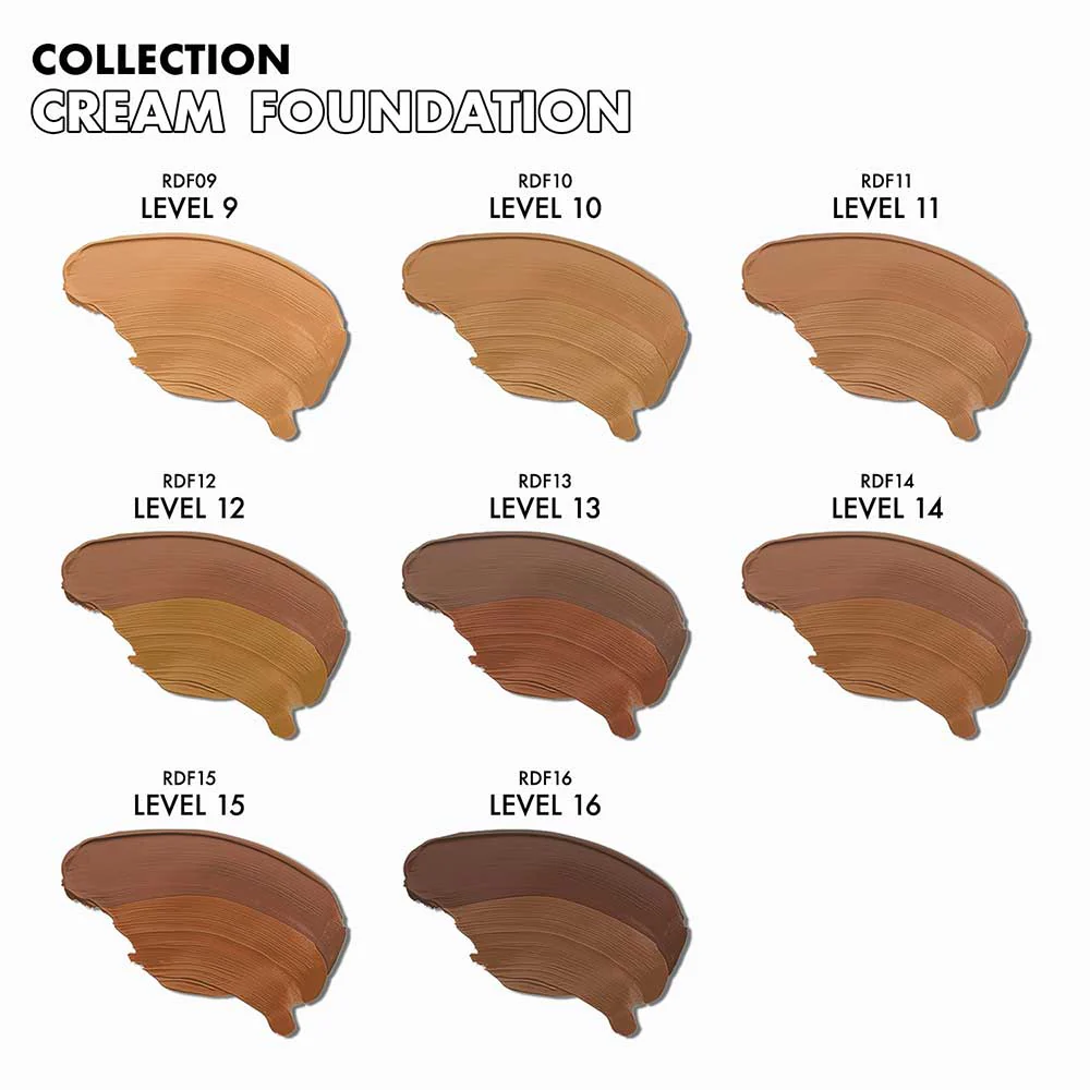 Ruby Kisses 3D Face Creator 2 Color Foundation + Concealer - Image 3