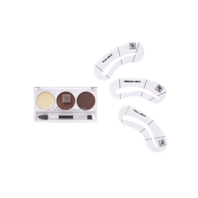 Ruby Kisses Go Brow Eyebrow Kit - Image 2