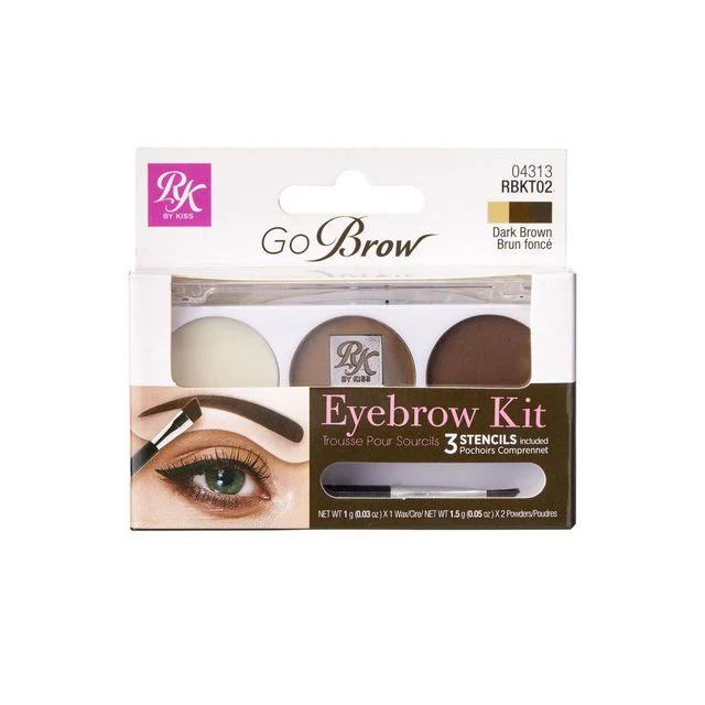 Ruby Kisses Go Brow Eyebrow Kit - Image 3
