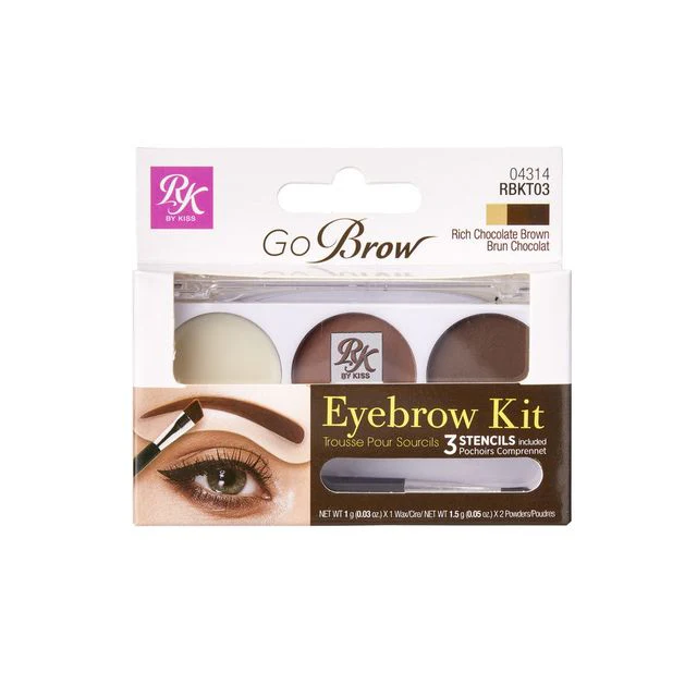 Ruby Kisses Go Brow Eyebrow Kit - Image 4