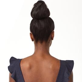 Sensationnel 100% Premium Fiber Instant Bun with Bangs - BRIA - Image 4