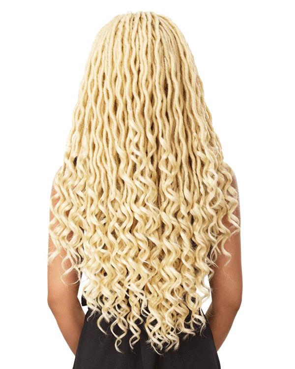 Sensationnel Cloud9 Synthetic Hair 4x4 Multi Parting Swiss Lace Wig - Goddess Locs - Image 5