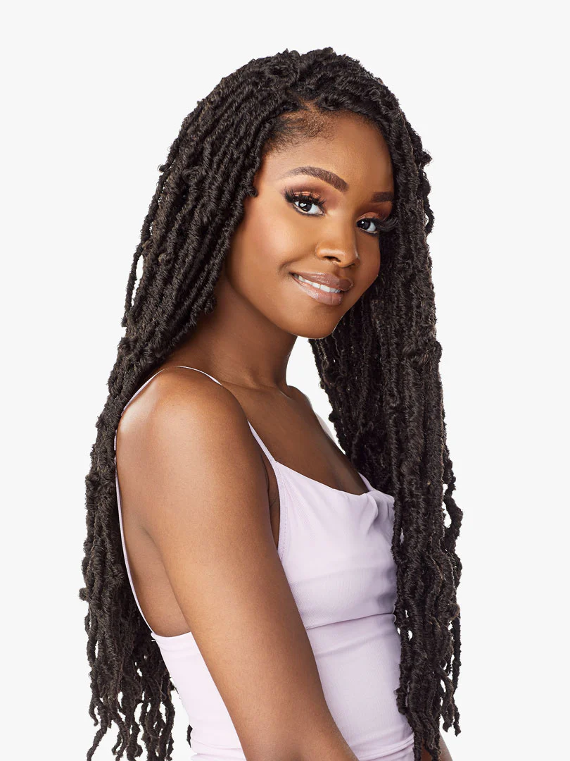 Sensationnel Crochet Braid Lulutress 3X Distressed Locs 24" - Image 3