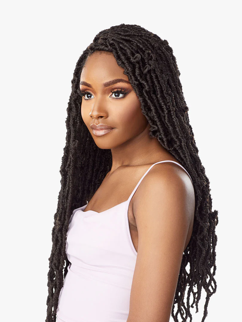 Sensationnel Crochet Braid Lulutress 3X Distressed Locs 24" - Image 4