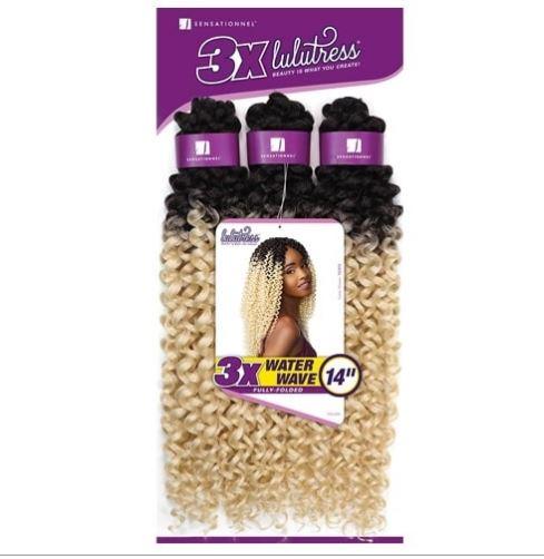 Sensationnel Crochet Braid Lulutress 3X Water Wave 14"