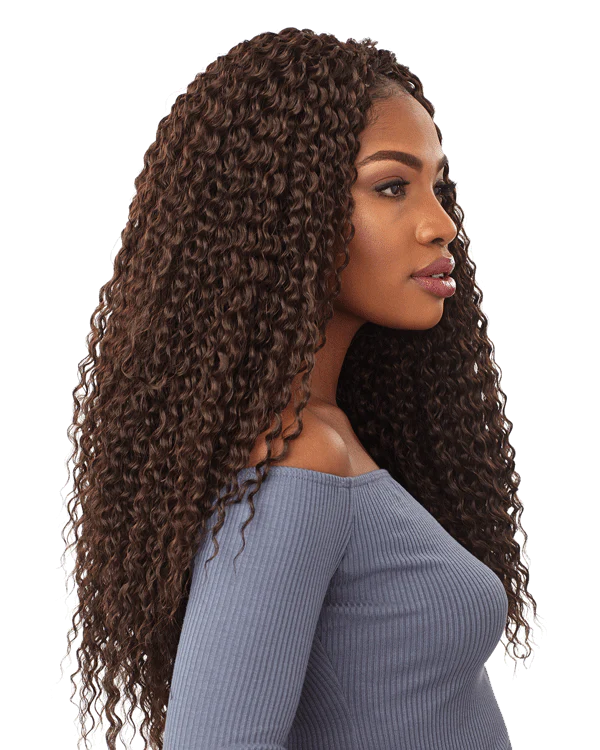 Sensationnel Crochet Braid Lulutress Wet Curly 18" - Image 3