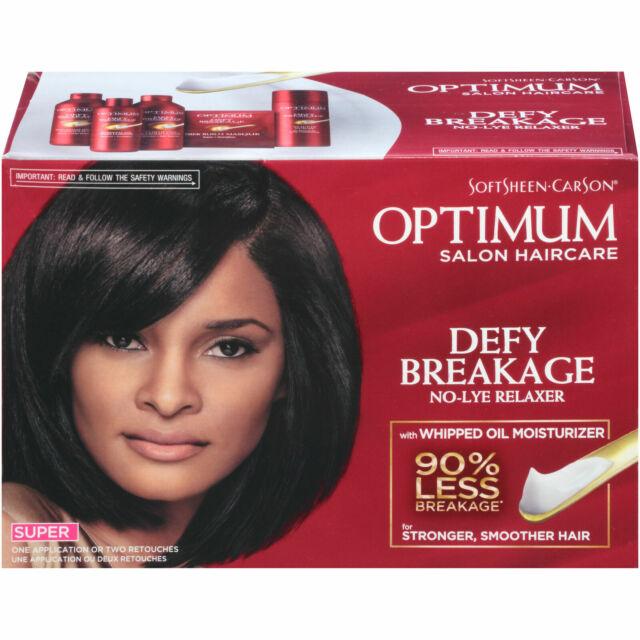SoftSheen-Carson Optimum Salon Hair Care Defy Breakage No-Lye Relaxer - Super