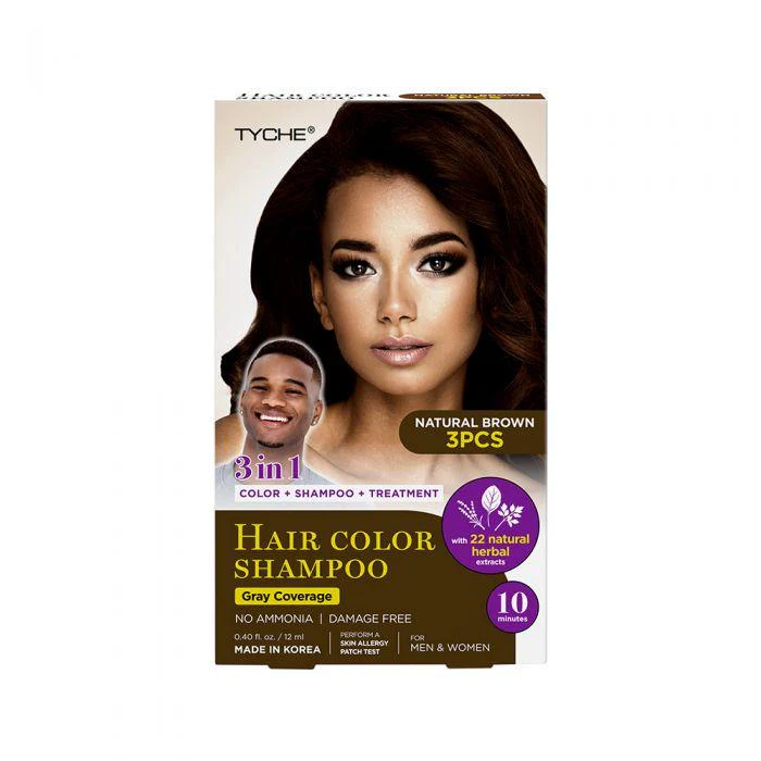 Nicka K New York Tyche Magic Hair Color Shampoo 3pcs - Image 5