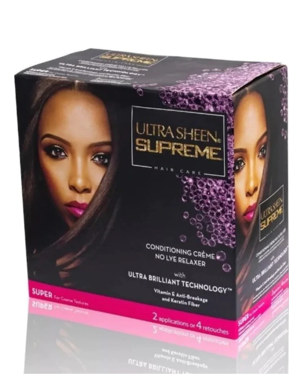 Ultra Sheen Supreme No-Lye Relaxer Kit - Super