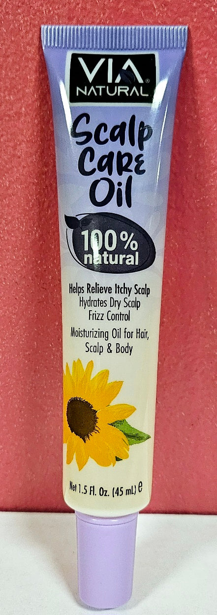VIA Natural Scalp care 100% Natural Oil 1.5oz