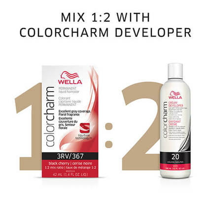 Wella Color Charm Permanent Liquid Color 1.4oz - Image 3