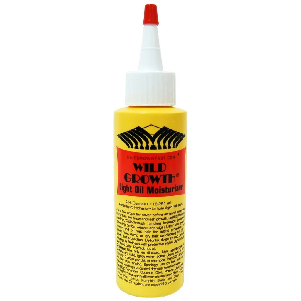 Wild Growth Light Oil Moisturizer 4oz
